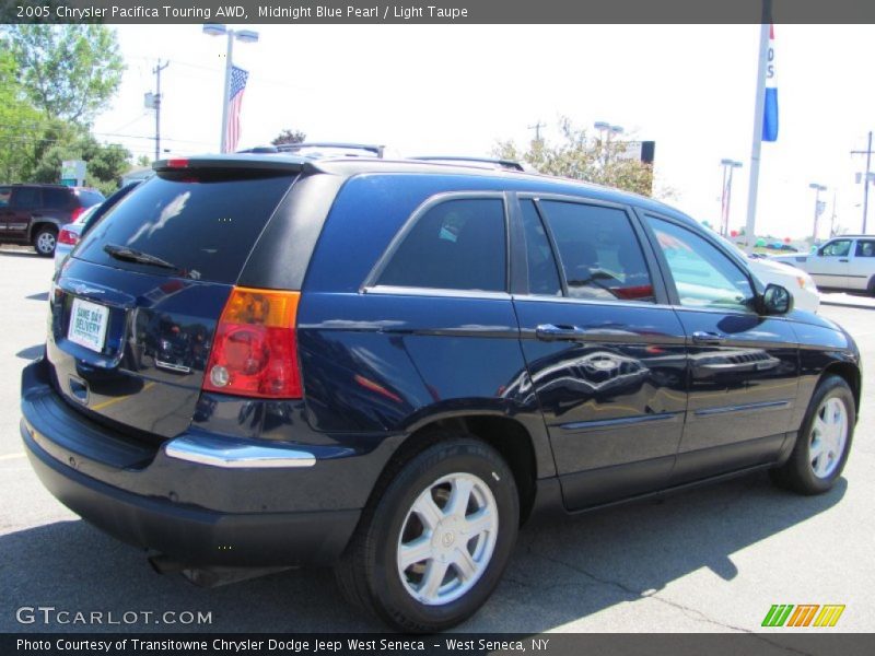 Midnight Blue Pearl / Light Taupe 2005 Chrysler Pacifica Touring AWD