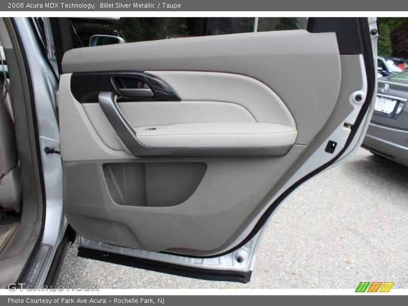 Billet Silver Metallic / Taupe 2008 Acura MDX Technology