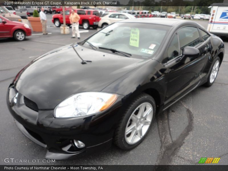Kalapana Black / Dark Charcoal 2008 Mitsubishi Eclipse GT Coupe