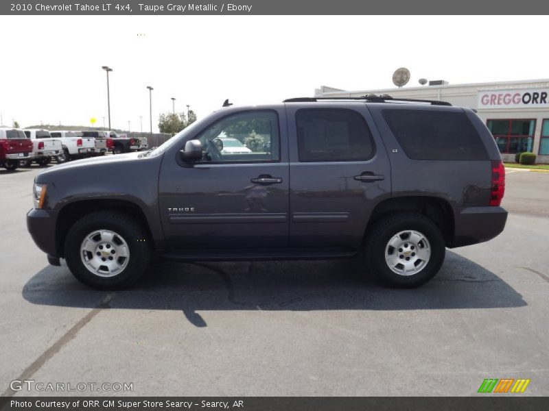 Taupe Gray Metallic / Ebony 2010 Chevrolet Tahoe LT 4x4