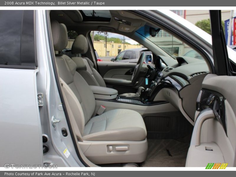 Billet Silver Metallic / Taupe 2008 Acura MDX Technology
