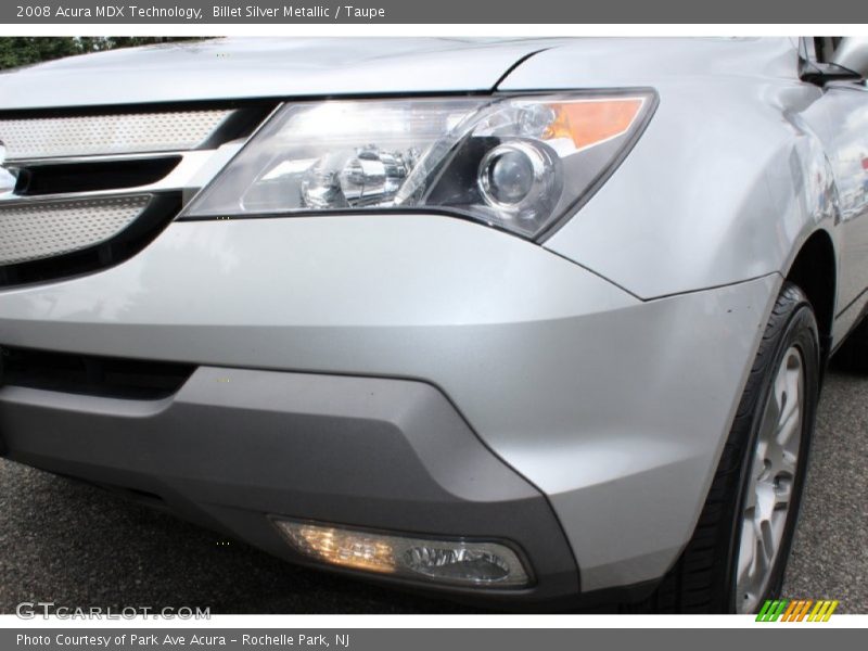 Billet Silver Metallic / Taupe 2008 Acura MDX Technology