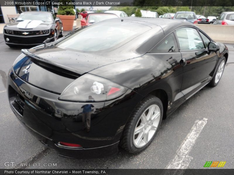 Kalapana Black / Dark Charcoal 2008 Mitsubishi Eclipse GT Coupe