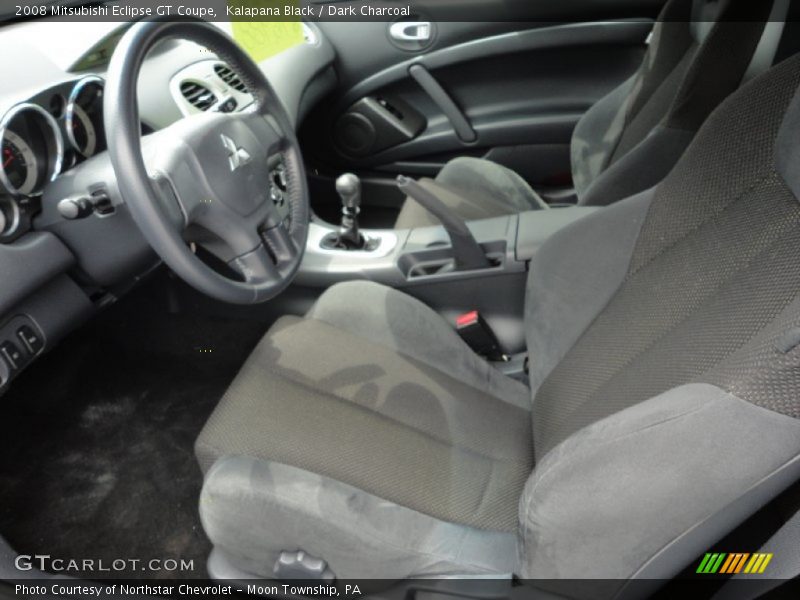  2008 Eclipse GT Coupe Dark Charcoal Interior