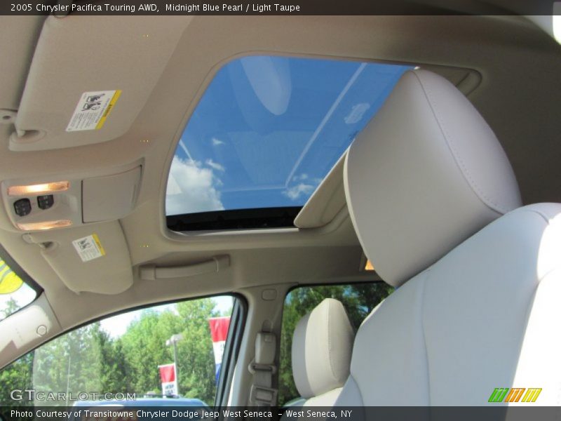 Midnight Blue Pearl / Light Taupe 2005 Chrysler Pacifica Touring AWD