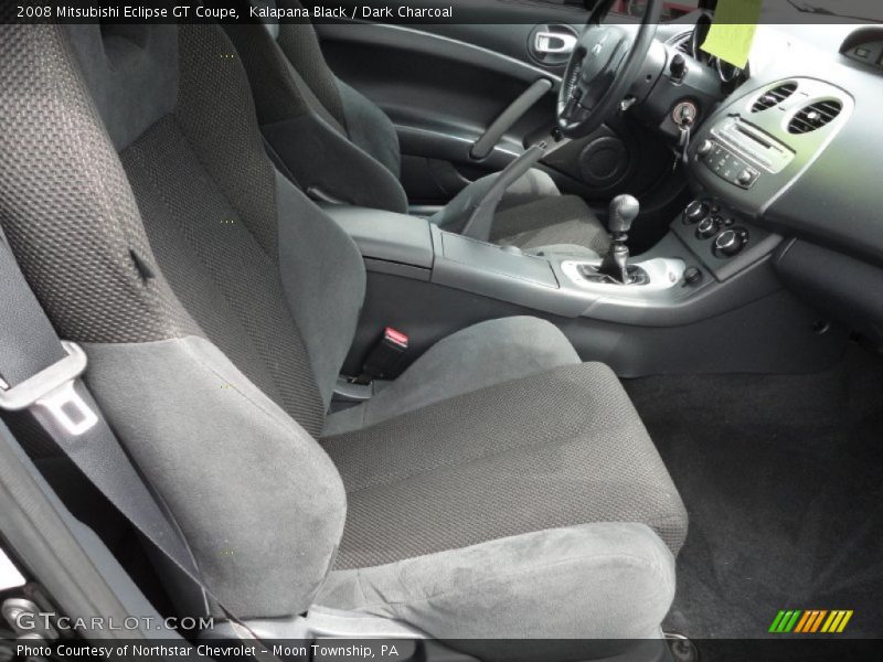 Kalapana Black / Dark Charcoal 2008 Mitsubishi Eclipse GT Coupe
