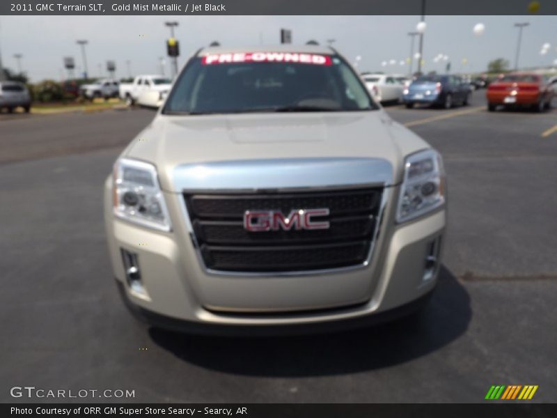 Gold Mist Metallic / Jet Black 2011 GMC Terrain SLT
