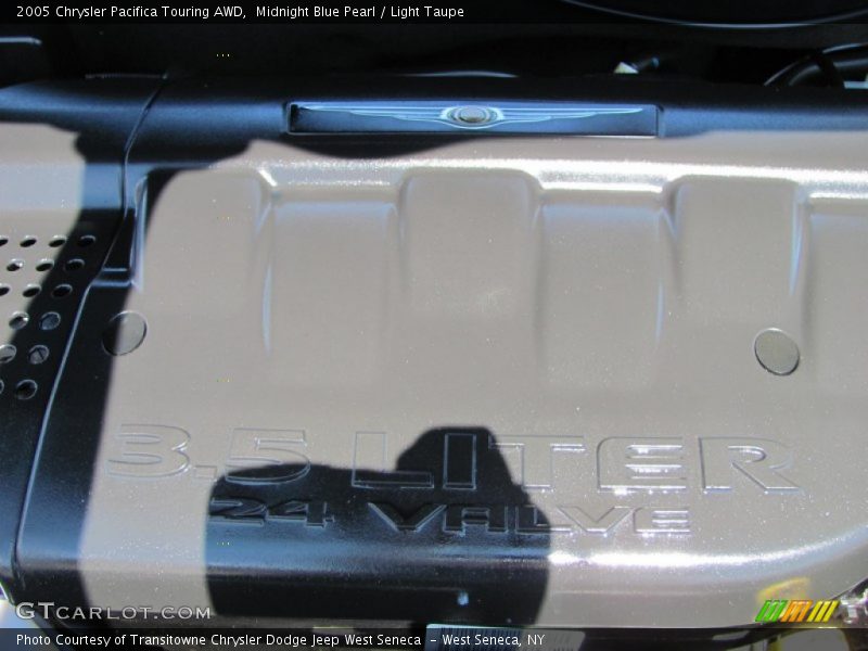 Midnight Blue Pearl / Light Taupe 2005 Chrysler Pacifica Touring AWD