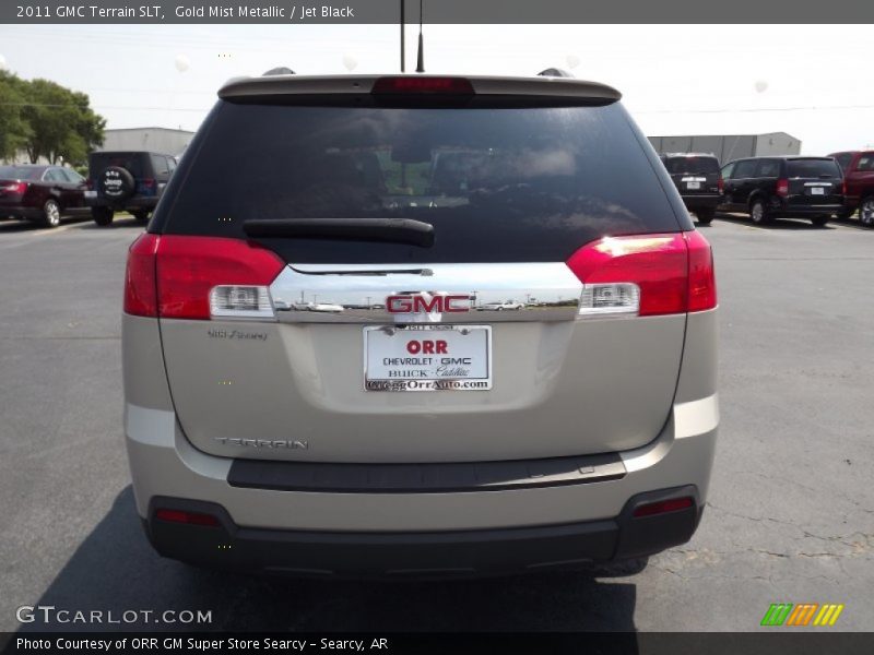 Gold Mist Metallic / Jet Black 2011 GMC Terrain SLT