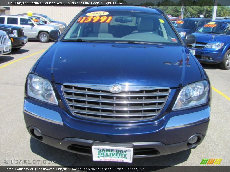 Midnight Blue Pearl / Light Taupe 2005 Chrysler Pacifica Touring AWD