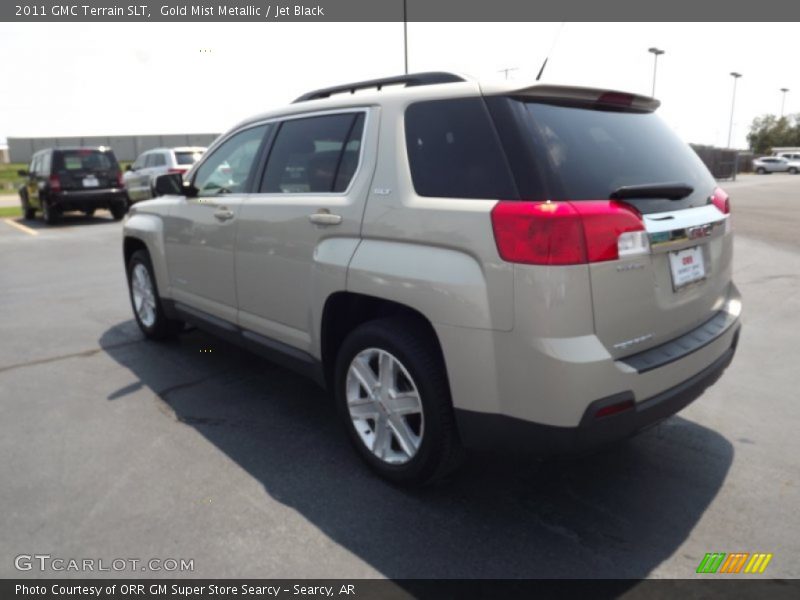 Gold Mist Metallic / Jet Black 2011 GMC Terrain SLT