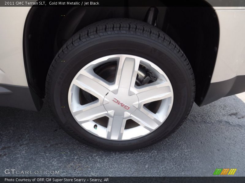 Gold Mist Metallic / Jet Black 2011 GMC Terrain SLT