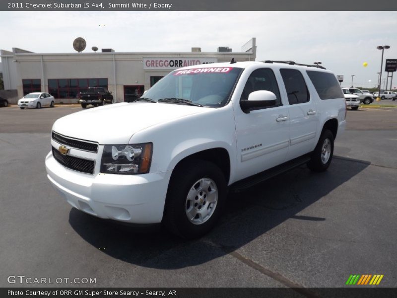 Summit White / Ebony 2011 Chevrolet Suburban LS 4x4