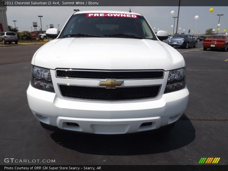Summit White / Ebony 2011 Chevrolet Suburban LS 4x4