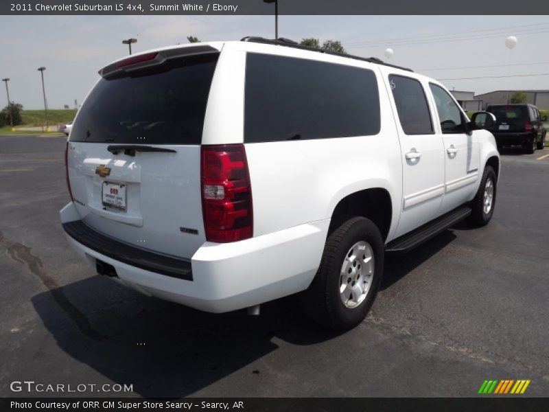 Summit White / Ebony 2011 Chevrolet Suburban LS 4x4