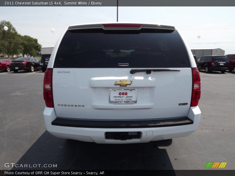 Summit White / Ebony 2011 Chevrolet Suburban LS 4x4