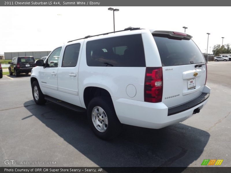Summit White / Ebony 2011 Chevrolet Suburban LS 4x4