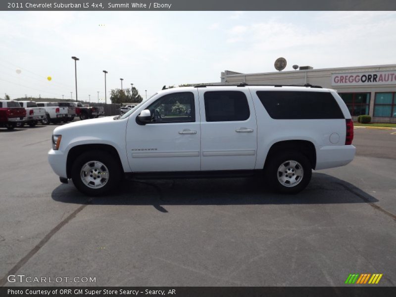 Summit White / Ebony 2011 Chevrolet Suburban LS 4x4