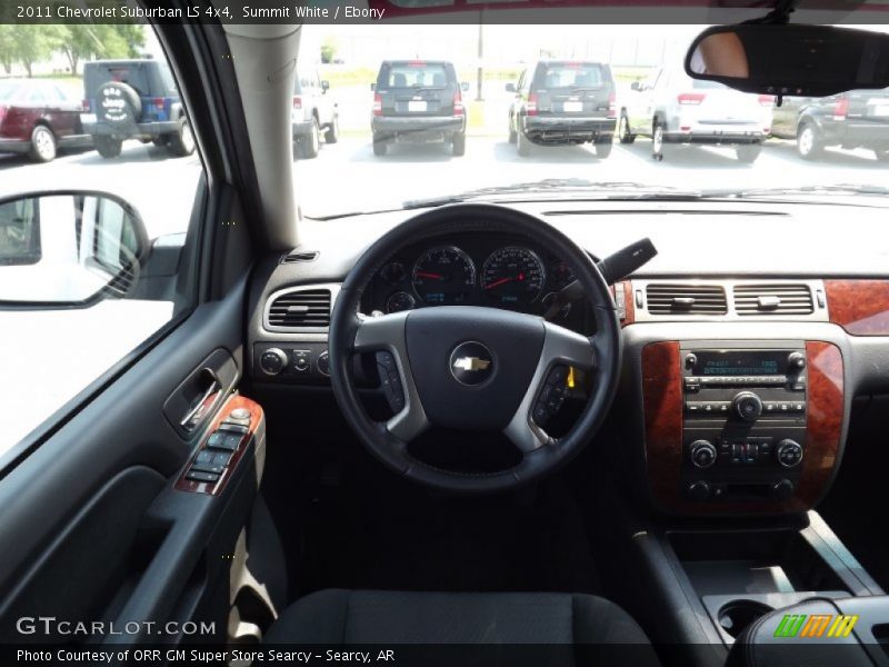 Summit White / Ebony 2011 Chevrolet Suburban LS 4x4
