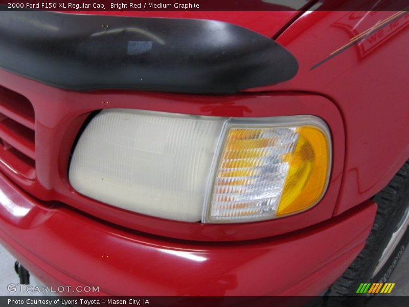 Bright Red / Medium Graphite 2000 Ford F150 XL Regular Cab