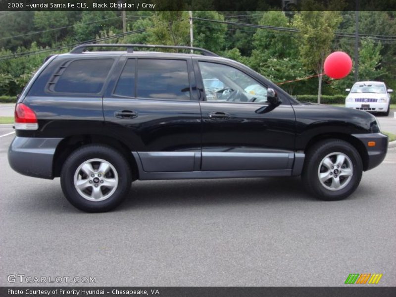 Black Obsidian / Gray 2006 Hyundai Santa Fe GLS