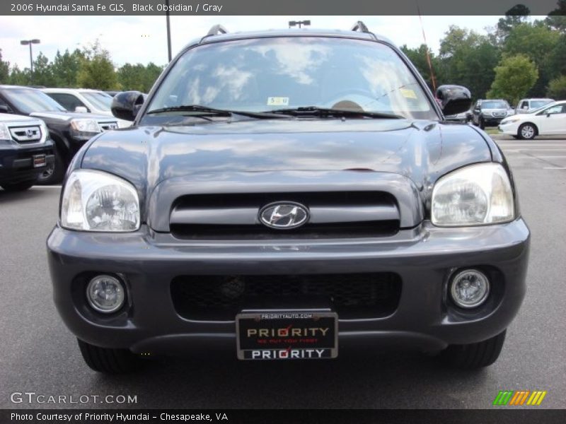 Black Obsidian / Gray 2006 Hyundai Santa Fe GLS