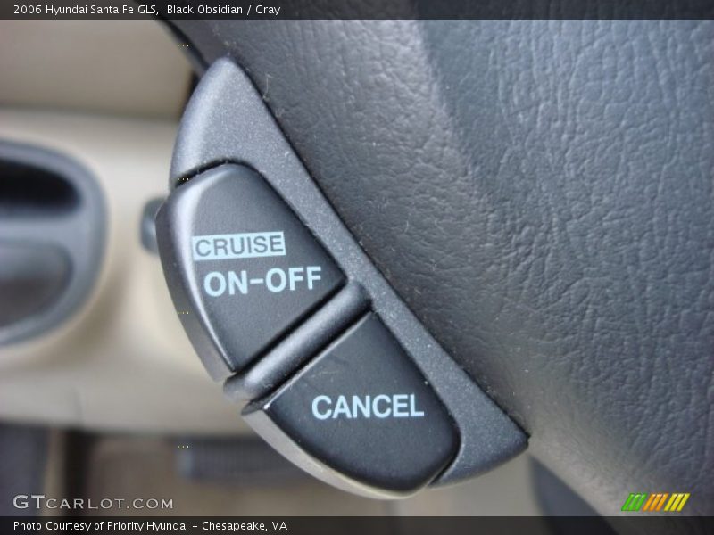 Black Obsidian / Gray 2006 Hyundai Santa Fe GLS