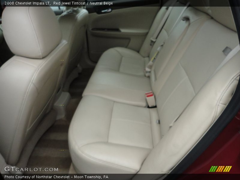 Red Jewel Tintcoat / Neutral Beige 2008 Chevrolet Impala LT