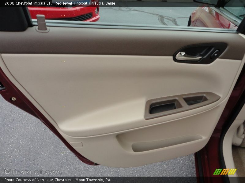 Red Jewel Tintcoat / Neutral Beige 2008 Chevrolet Impala LT