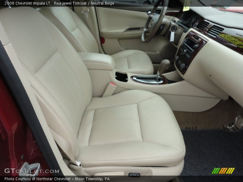 Red Jewel Tintcoat / Neutral Beige 2008 Chevrolet Impala LT