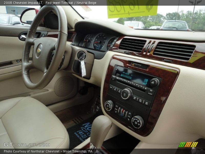 Red Jewel Tintcoat / Neutral Beige 2008 Chevrolet Impala LT
