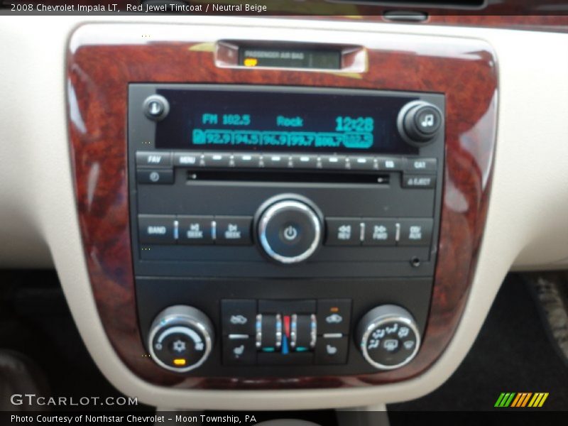 Red Jewel Tintcoat / Neutral Beige 2008 Chevrolet Impala LT