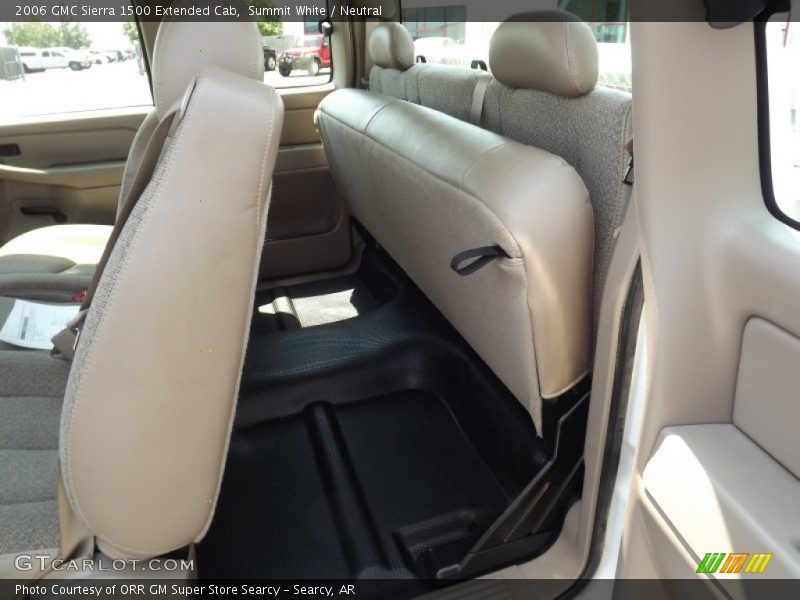 Summit White / Neutral 2006 GMC Sierra 1500 Extended Cab