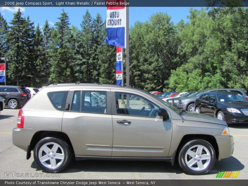  2008 Compass Sport Light Khaki Metallic