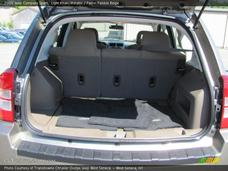 Light Khaki Metallic / Pastel Pebble Beige 2008 Jeep Compass Sport