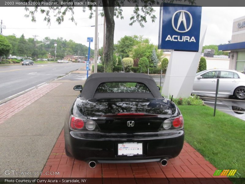 Berlina Black / Black 2003 Honda S2000 Roadster