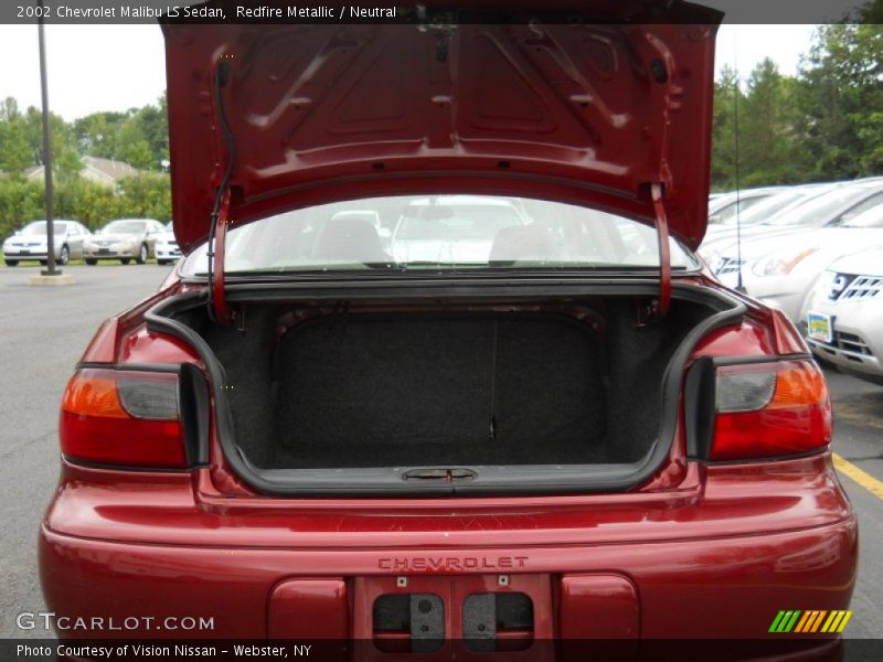 Redfire Metallic / Neutral 2002 Chevrolet Malibu LS Sedan