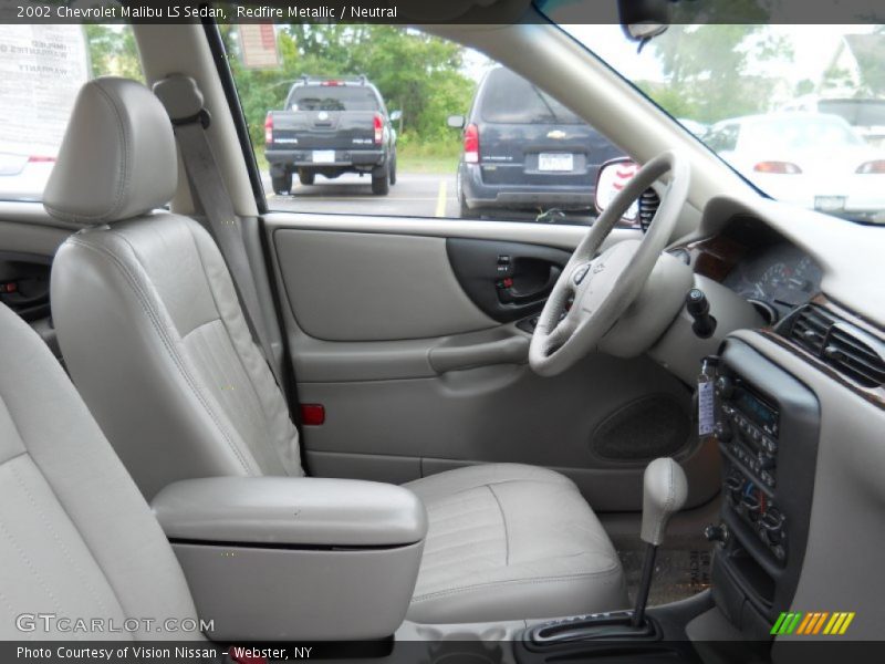 Redfire Metallic / Neutral 2002 Chevrolet Malibu LS Sedan