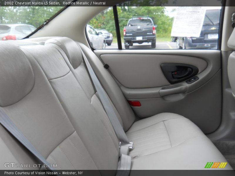 Redfire Metallic / Neutral 2002 Chevrolet Malibu LS Sedan