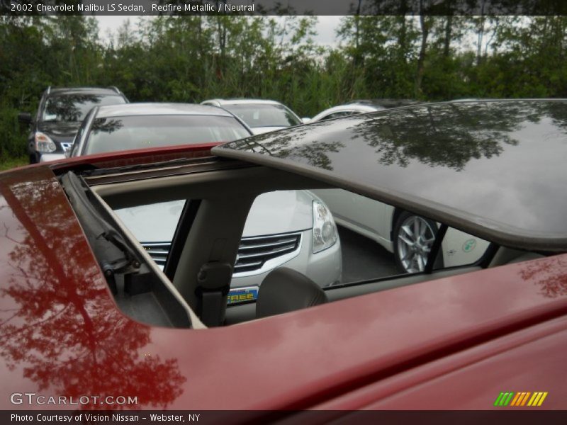 Redfire Metallic / Neutral 2002 Chevrolet Malibu LS Sedan