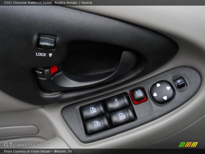 Redfire Metallic / Neutral 2002 Chevrolet Malibu LS Sedan
