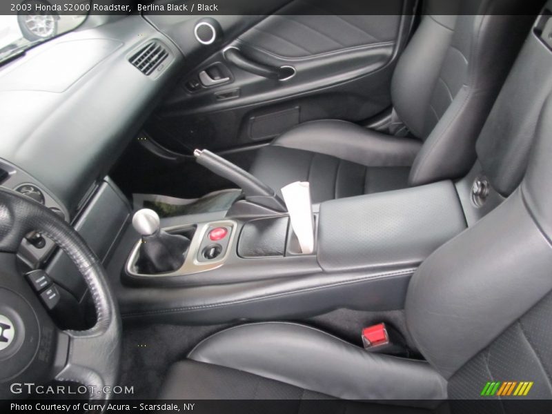  2003 S2000 Roadster Black Interior