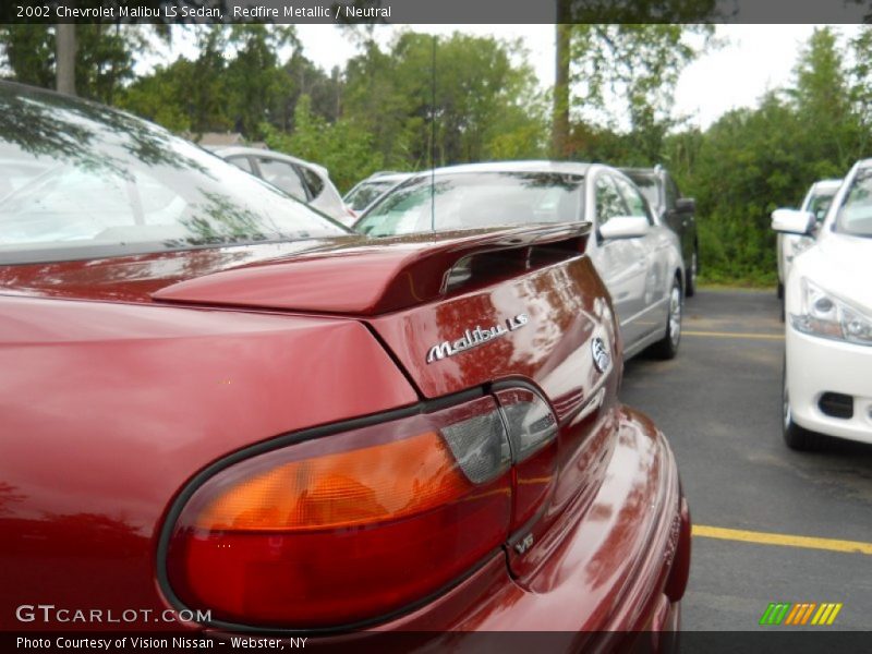 Redfire Metallic / Neutral 2002 Chevrolet Malibu LS Sedan
