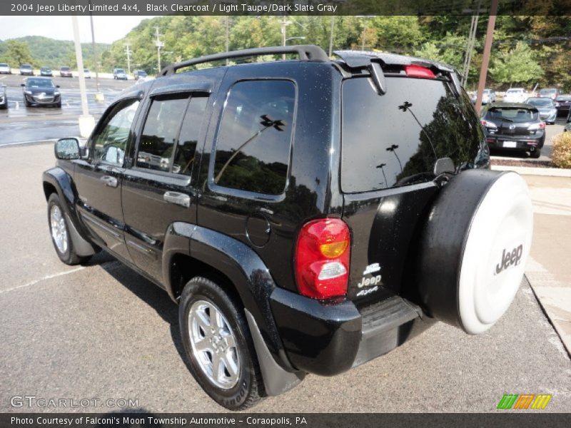 Black Clearcoat / Light Taupe/Dark Slate Gray 2004 Jeep Liberty Limited 4x4