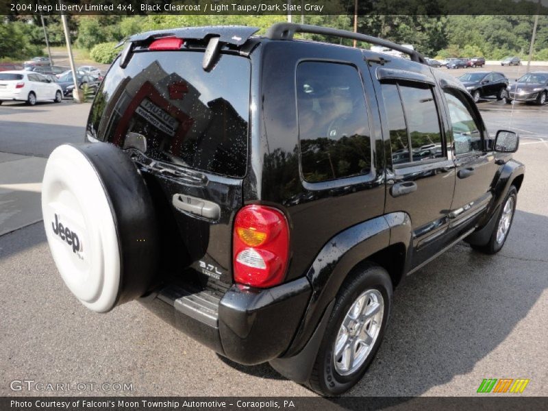 Black Clearcoat / Light Taupe/Dark Slate Gray 2004 Jeep Liberty Limited 4x4