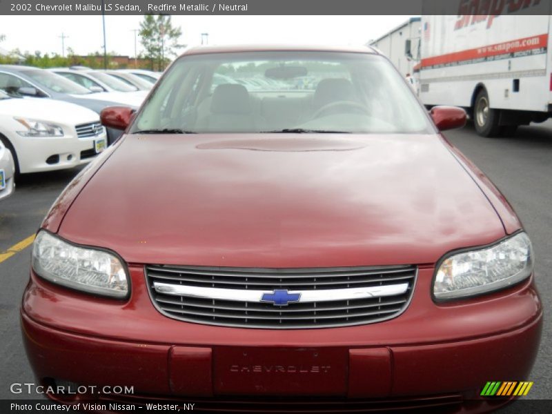 Redfire Metallic / Neutral 2002 Chevrolet Malibu LS Sedan