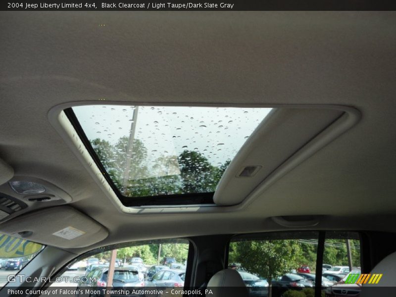 Black Clearcoat / Light Taupe/Dark Slate Gray 2004 Jeep Liberty Limited 4x4