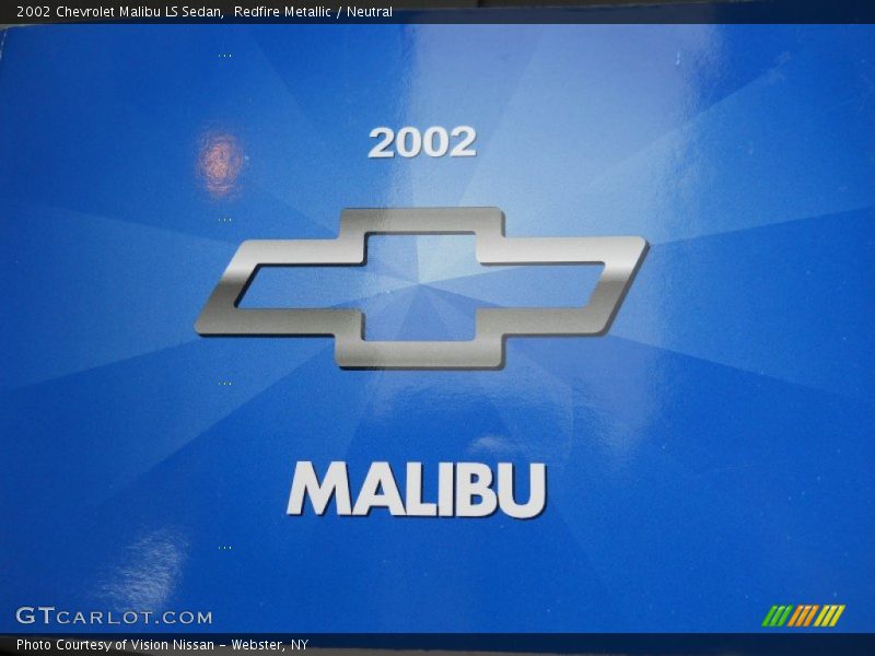 Redfire Metallic / Neutral 2002 Chevrolet Malibu LS Sedan