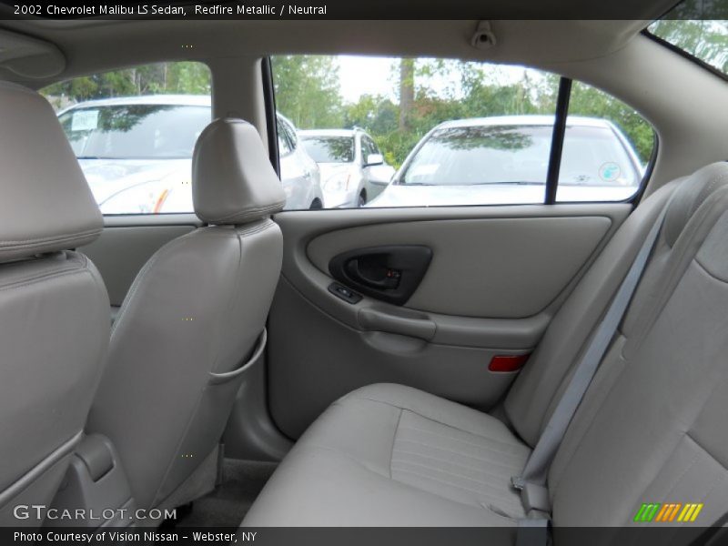 Redfire Metallic / Neutral 2002 Chevrolet Malibu LS Sedan