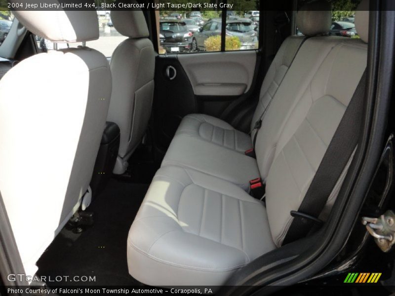 Black Clearcoat / Light Taupe/Dark Slate Gray 2004 Jeep Liberty Limited 4x4